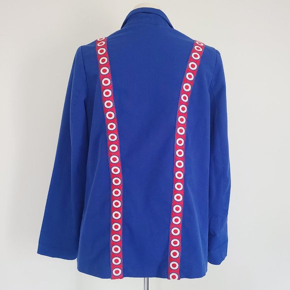 Refashioned Vintage Faux Suspender Blazer (M/L) - Picture 5 of 7